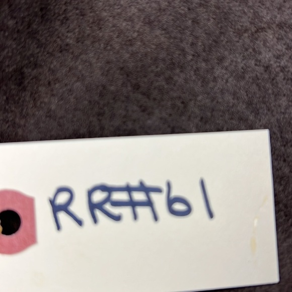 Danier Mid Length Brown Suede Coat with Shearling Trim size Medium - Picture 9 of 12